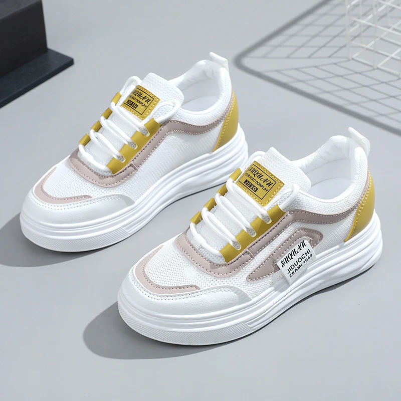 Damen komfortable Sneakers mit atmungsaktive Mesh-Oberfläche und dämpfendem Sohlenprofil Heidi Mode - Image 2
