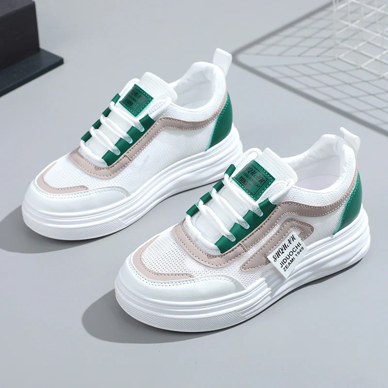 Damen komfortable Sneakers mit atmungsaktive Mesh-Oberfläche und dämpfendem Sohlenprofil Heidi Mode - Image 7
