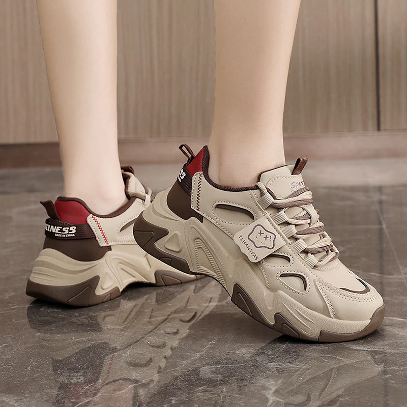 Damen Komfortable Sneakers mit innovativem Dämpfungssystem und atmungsaktiver Obermaterialstruktur Heidi Mode - Image 4