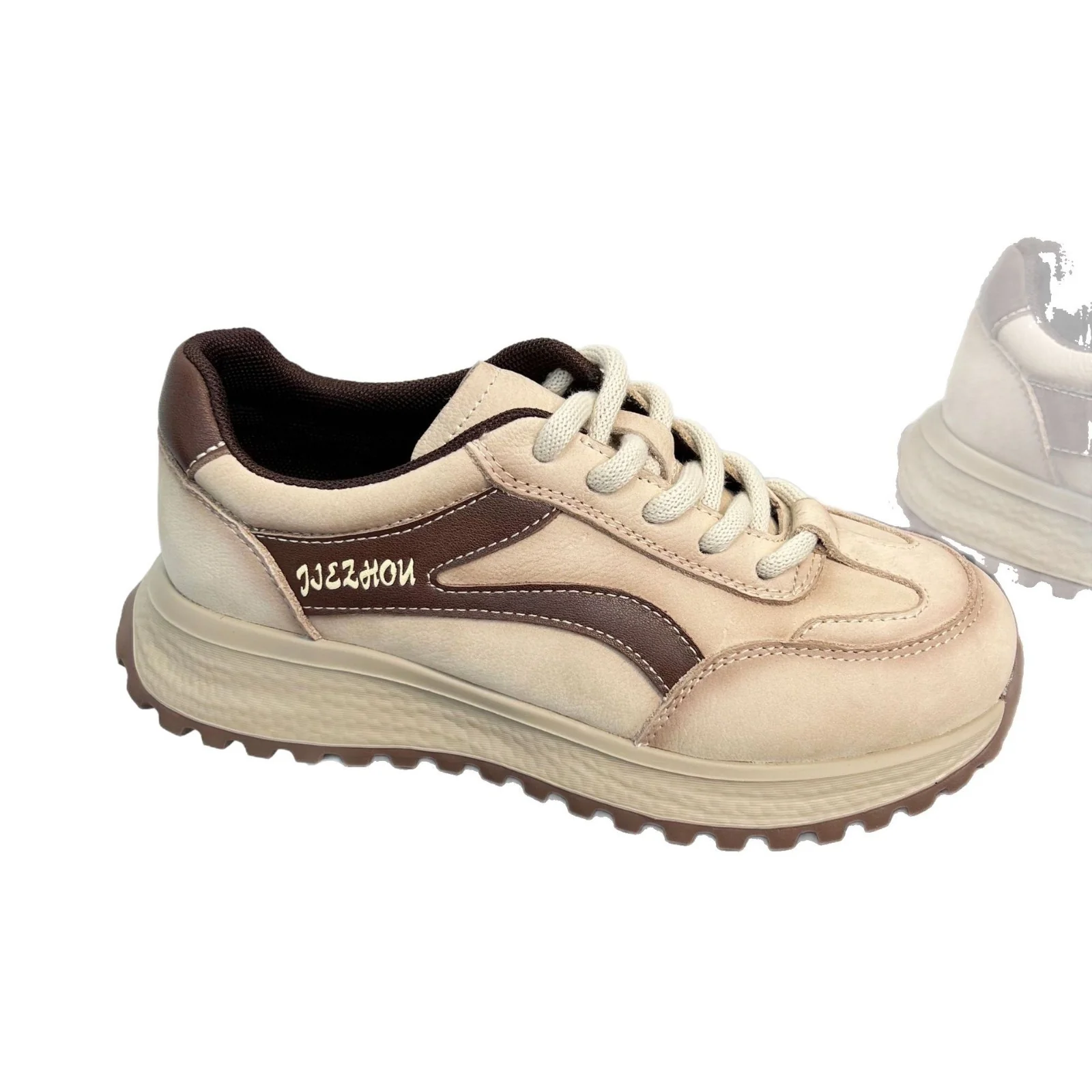 Damen Komfortable Sneakers mit robustem Sohlenprofil und atmungsaktiver Obermaterialstruktur Heidi Mode - Image 5