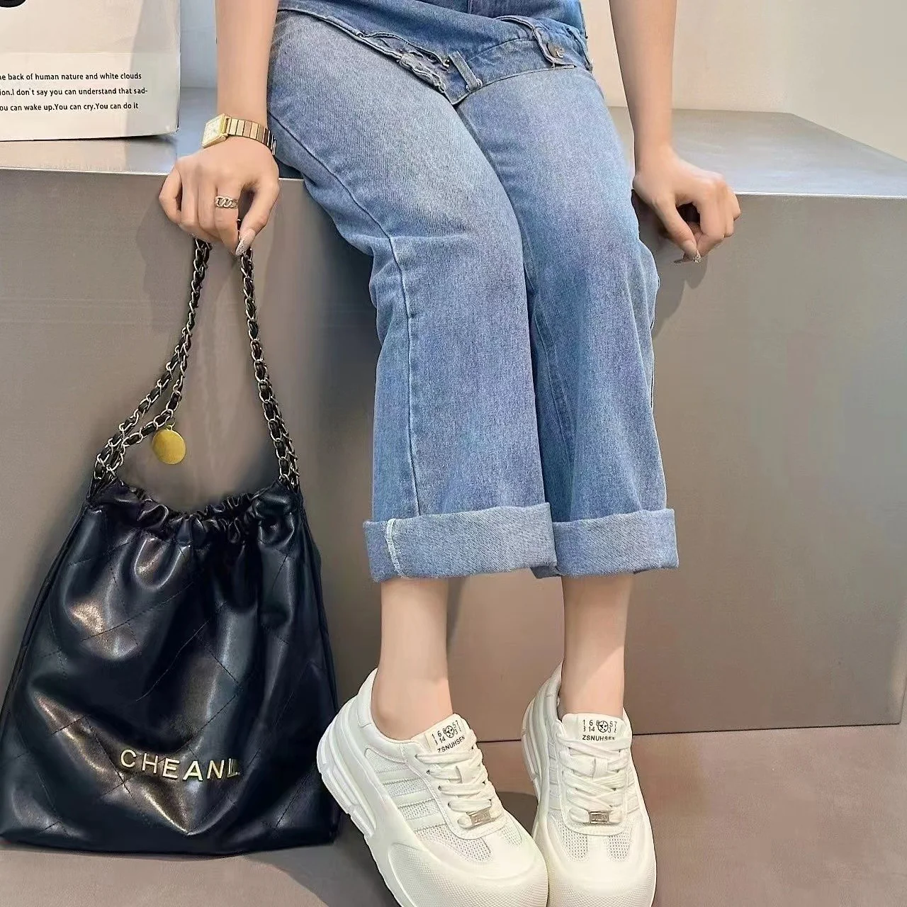 Damen Komfortable Sneakers mit rutschfester Sohle und atmungsaktivem Mesh-Obermaterial Heidi Mode - Image 4