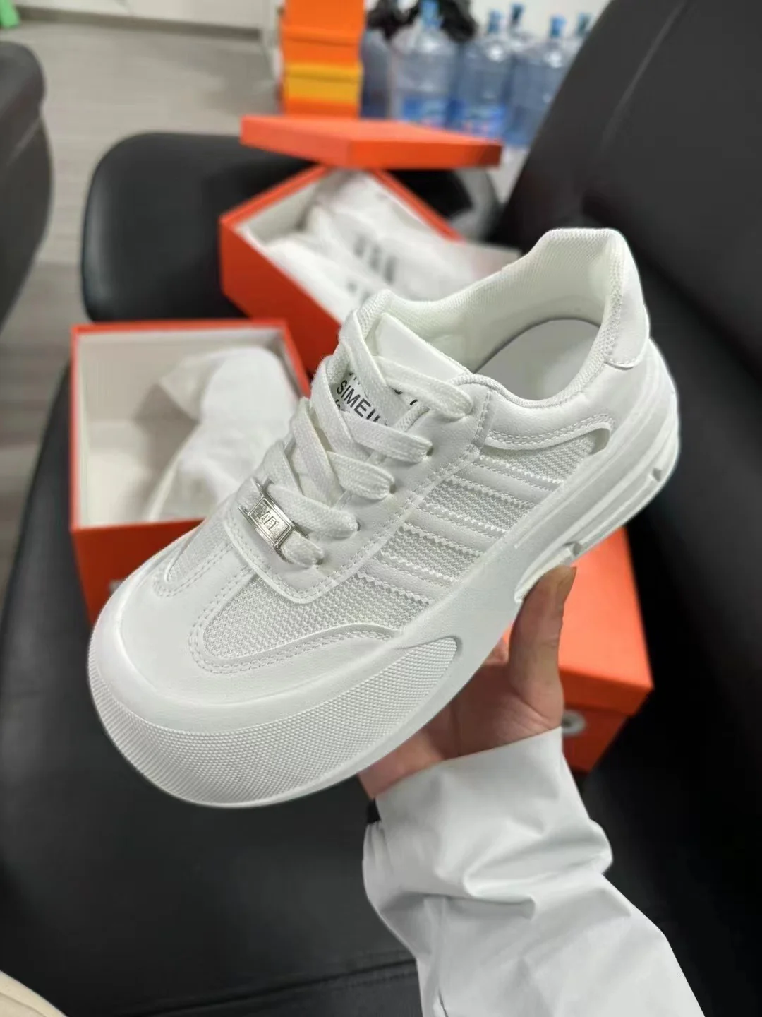 Damen Komfortable Sneakers mit rutschfester Sohle und atmungsaktivem Mesh-Obermaterial Heidi Mode - Image 8