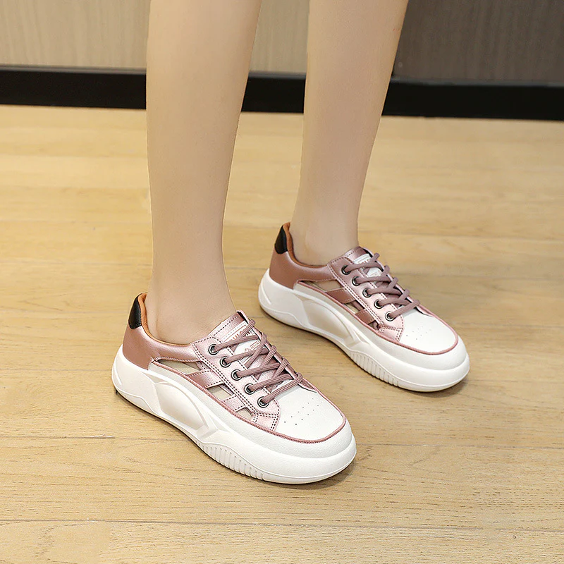 Damen Komfortable Sneakers mit sportlichem Design und innovativer Dämpfungstechnologie Heidi Mode - Image 3