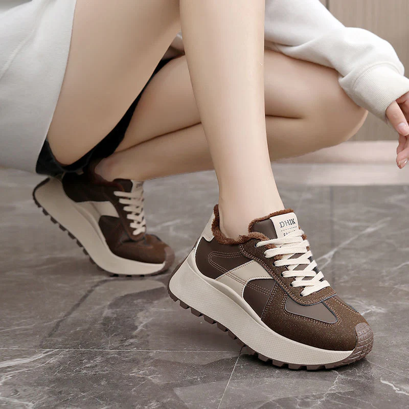 Damen Komfortable Sneakers mit warmem Innenfutter Heidi Mode - Image 4