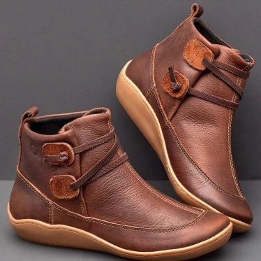 Damen Komfortable Stiefel mit modischem Schnallenverschluss Heidi Mode - Image 8
