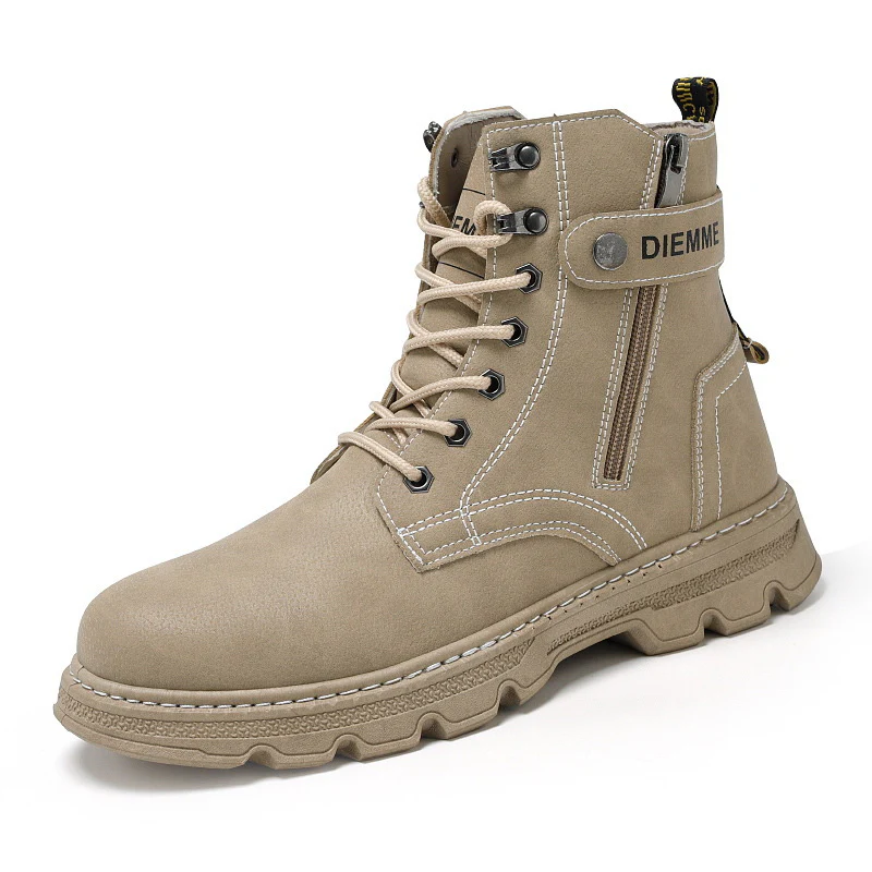 Damen Komfortable Stiefel mit seitlichem Reißverschluss und robuster Sohle Heidi Mode - Image 7