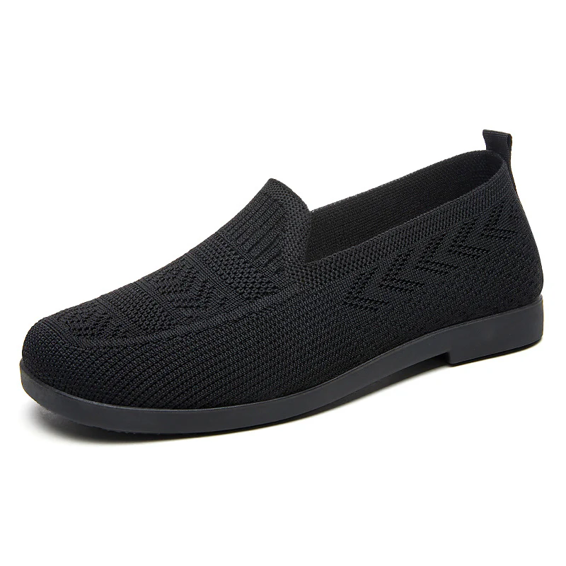 Damen Komfortable Strick-Slipper mit elastischem Einstieg und rutschfester Sohle Heidi Mode - Image 6