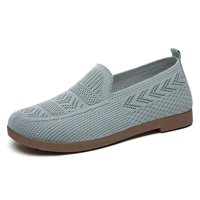 Damen Komfortable Strick-Slipper mit elastischem Einstieg und rutschfester Sohle Heidi Mode - Image 8