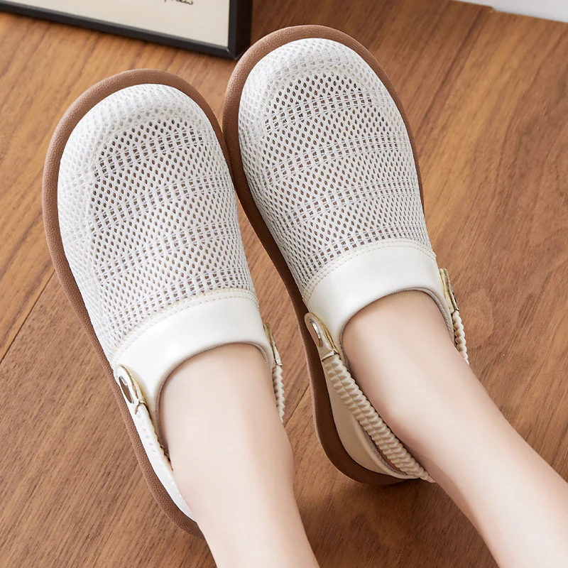 Damen Komfortable und atmungsaktive Clogs Heidi Mode - Image 3