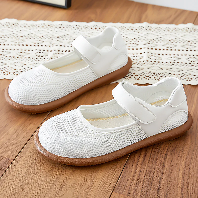 Damen Komfortable und atmungsaktive Klettverschluss-Schuhe Heidi Mode - Image 7