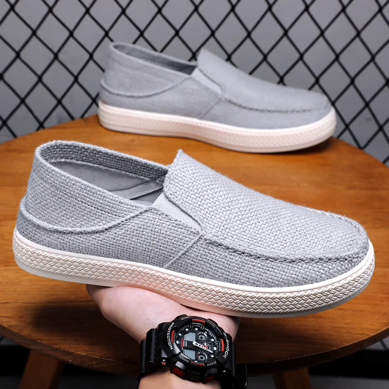Damen Komfortable und atmungsaktive Slip-On Sneakers mit elastischem Obermaterial Heidi Mode - Image 2