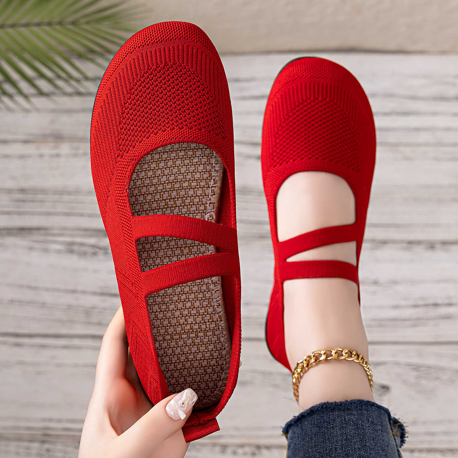 Damen Komfortable und elegante Ballerina-Schuhe Heidi Mode - Image 4