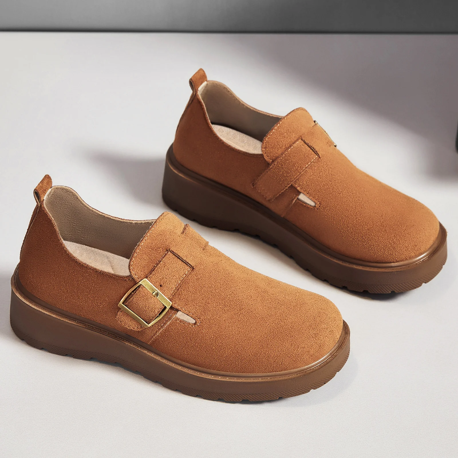 Damen Komfortable und elegante Slipper mit Schnallenverschluss Heidi Mode - Image 3