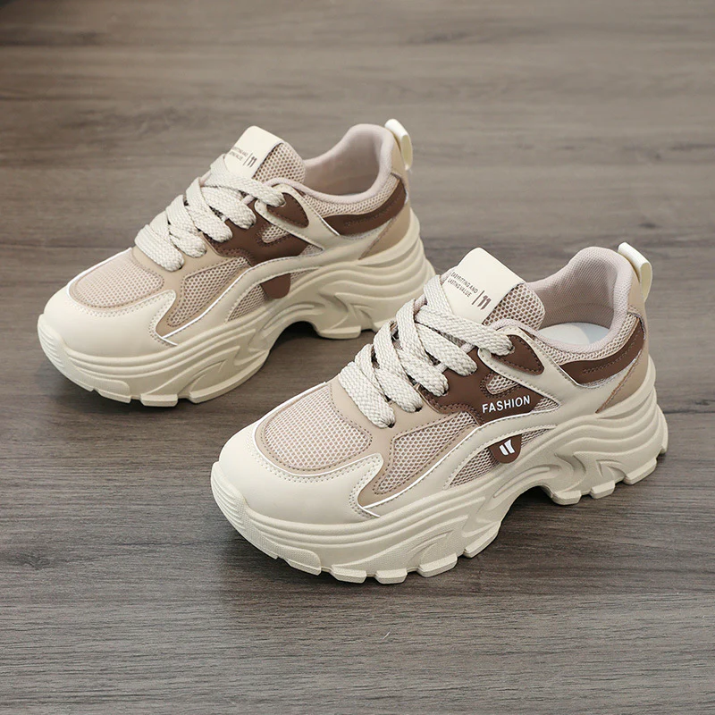 Damen Komfortable und moderne Chunky Sneakers Heidi Mode - Image 3