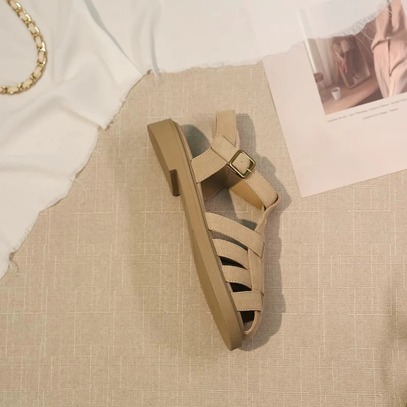 Damen Komfortable und modische Riemchensandalen mit geflochtenem Design Heidi Mode - Image 3