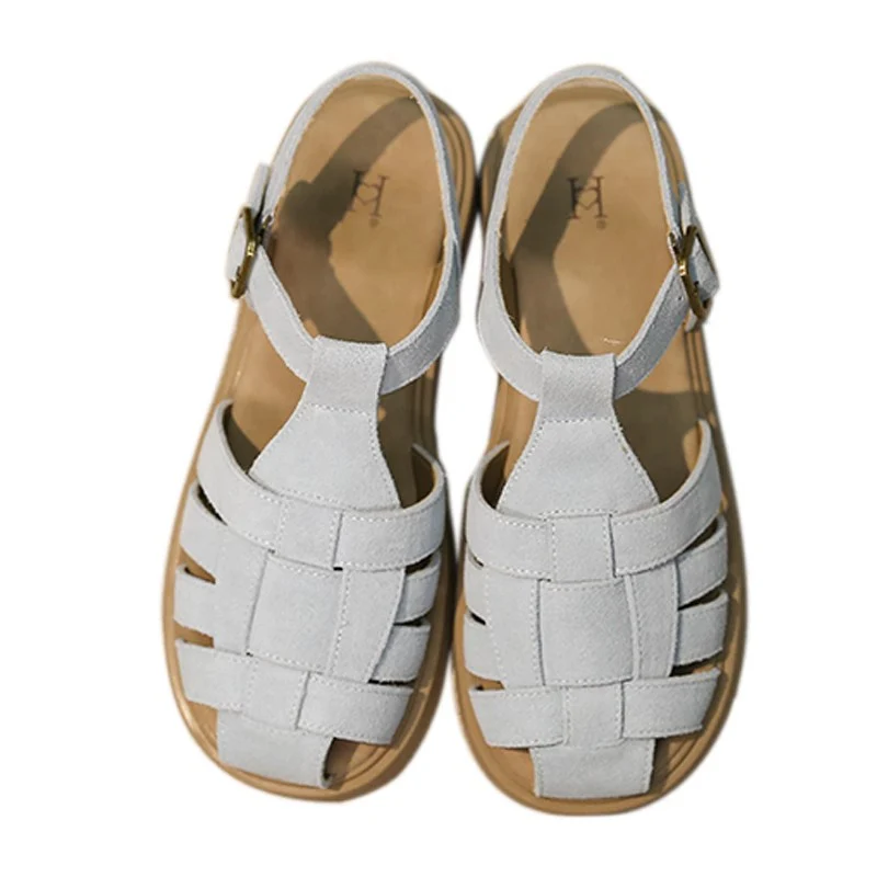 Damen Komfortable und modische Riemchensandalen mit geflochtenem Design Heidi Mode - Image 5