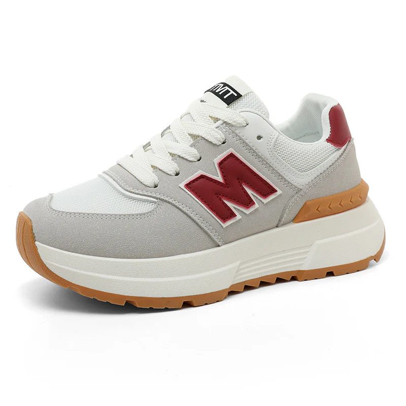 Damen Komfortable und modische Sneaker mit dicker Laufsohle Heidi Mode - Image 5