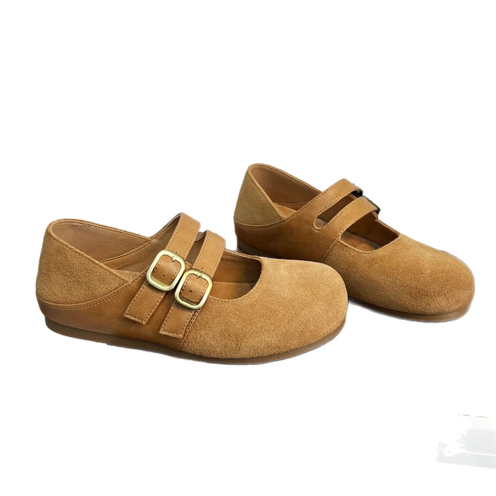 Damen Komfortable und stilvolle Ballerinas mit dekorativen Schnallen Heidi Mode - Image 5