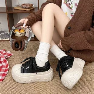 Damen Komfortable und trendige Plateau-Sneaker Heidi Mode - Image 5