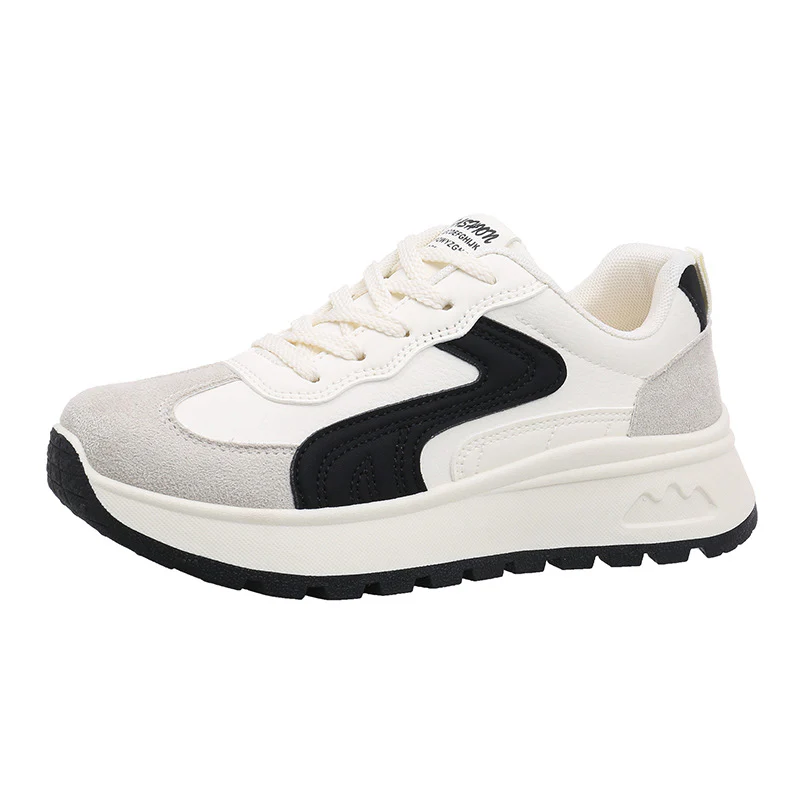Damen Komfortable und trendige Sneakers mit dicker Sohle Heidi Mode - Image 5