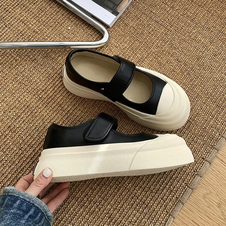 Damen Komfortable Velours-Sneaker mit Klettverschluss Heidi Mode - Image 3