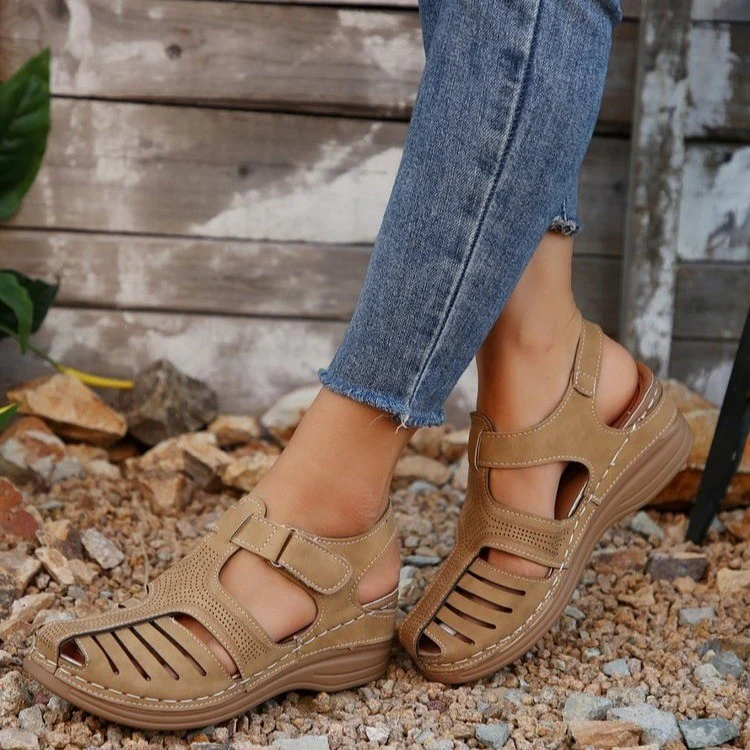 Damen Komfortable Wandersandalen mit ergonomischer Sohle und hochwertiger Oberflächenstruktur Heidi Mode - Image 4