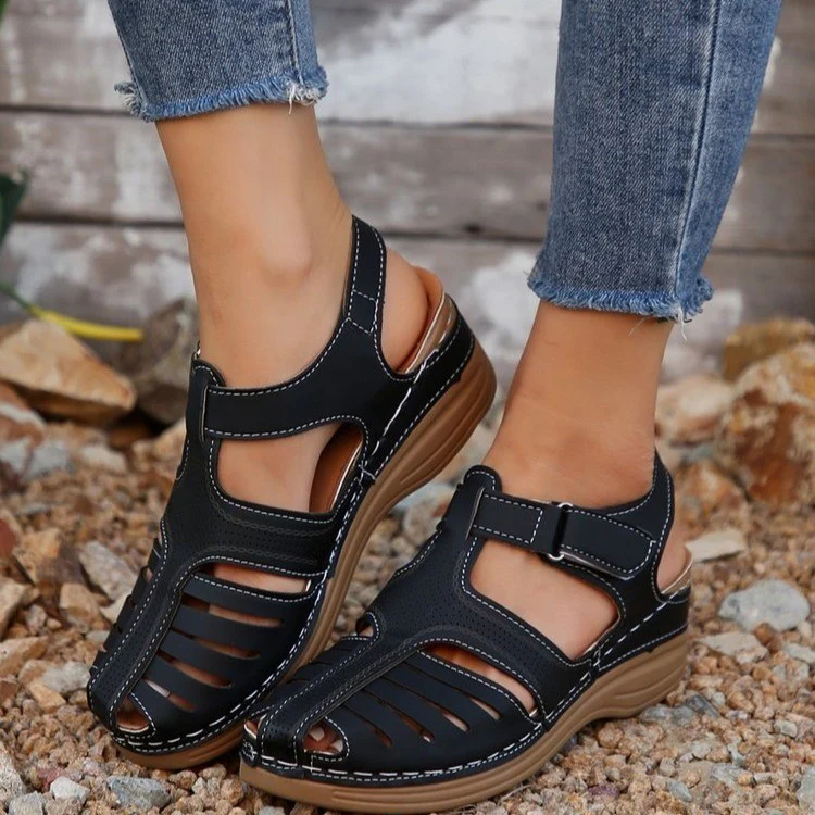 Damen Komfortable Wandersandalen mit ergonomischer Sohle und hochwertiger Oberflächenstruktur Heidi Mode - Image 8