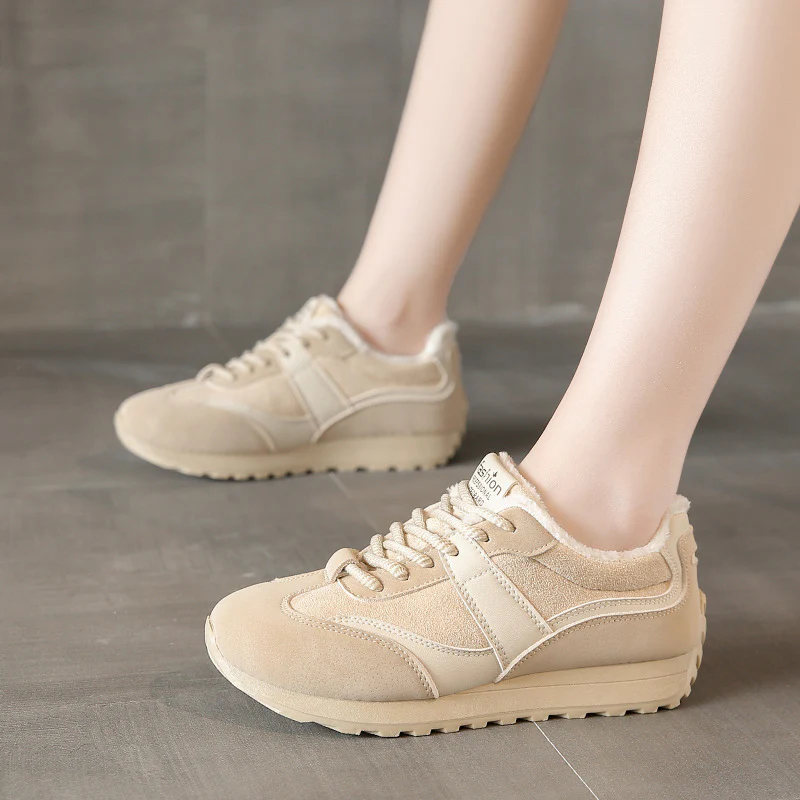 Damen Komfortable Winter Sneakers mit weichem Fleecefutter Heidi Mode - Image 4