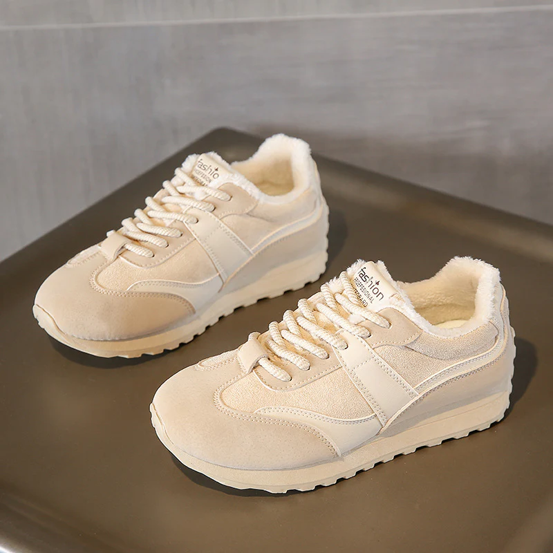 Damen Komfortable Winter Sneakers mit weichem Fleecefutter Heidi Mode - Image 7