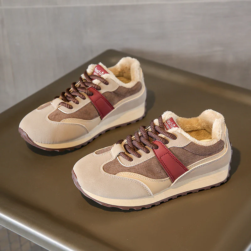 Damen Komfortable Winter Sneakers mit weichem Fleecefutter Heidi Mode - Image 8
