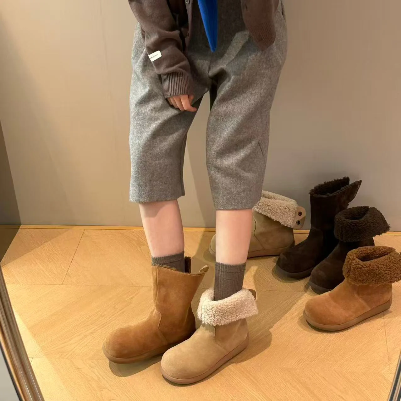 Damen Komfortable Winterboots mit kuscheligem Futter und rutschfester Sohle Heidi Mode - Image 2