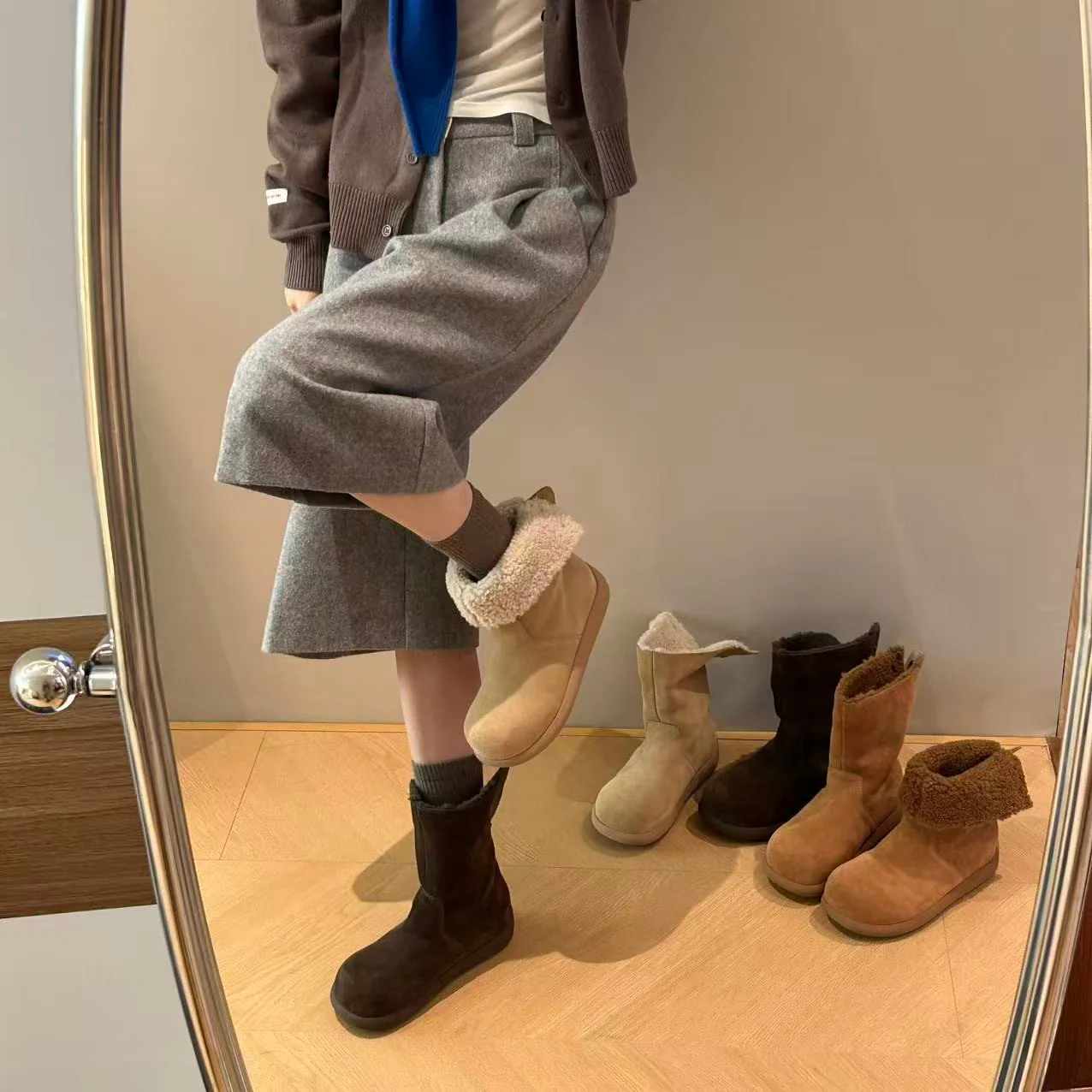 Damen Komfortable Winterboots mit kuscheligem Futter und rutschfester Sohle Heidi Mode - Image 3