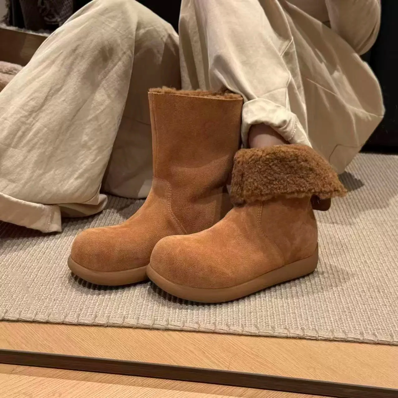 Damen Komfortable Winterboots mit weich gefüttertem Innenbereich Heidi Mode - Image 6