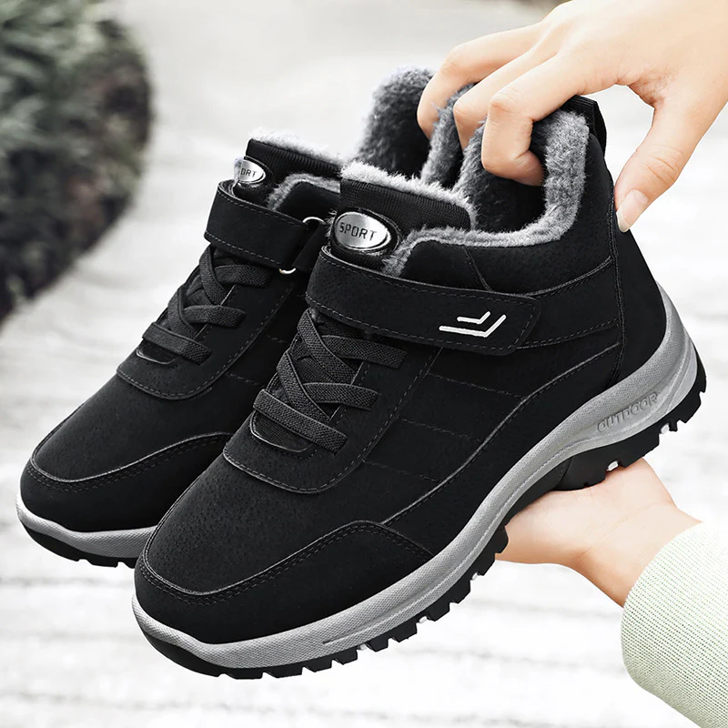 Damen Komfortable Winterstiefel mit isolierendem Fleece-Innenfutter Heidi Mode - Image 3