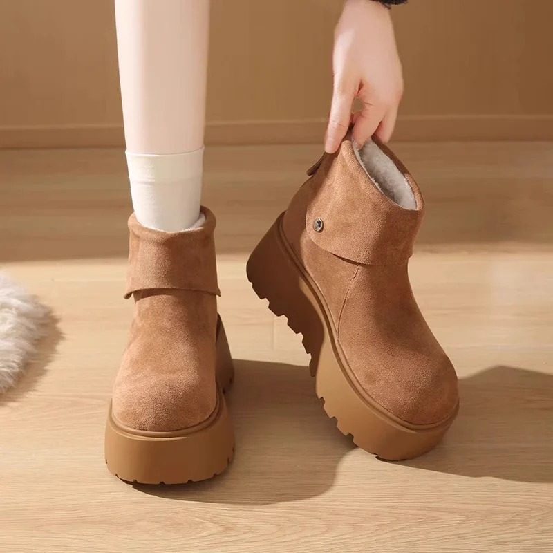Damen Komfortable Winterstiefel mit kuscheligem Innenfutter und rutschfester Sohle Heidi Mode - Image 2