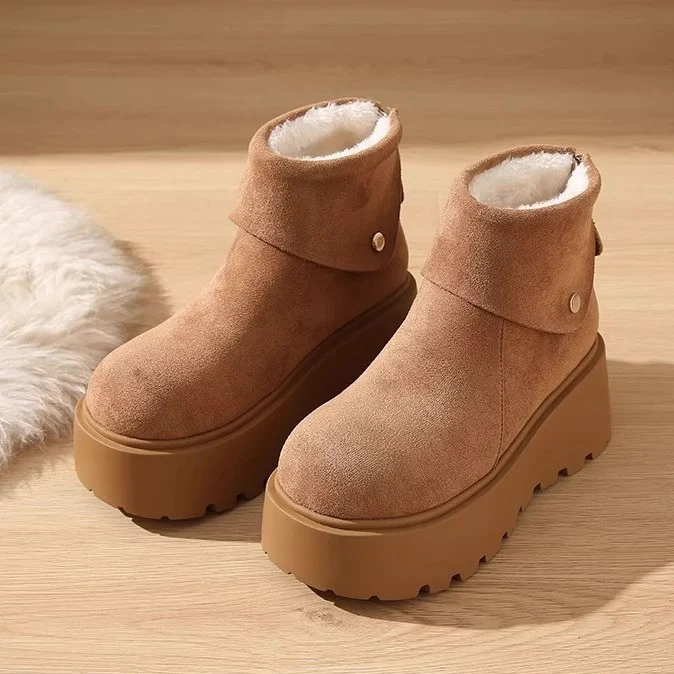 Damen Komfortable Winterstiefel mit kuscheligem Innenfutter und rutschfester Sohle Heidi Mode - Image 3