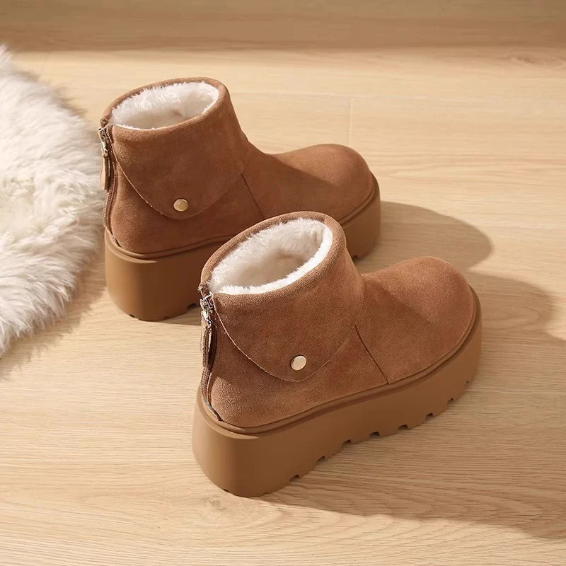 Damen Komfortable Winterstiefel mit kuscheligem Innenfutter und rutschfester Sohle Heidi Mode - Image 6