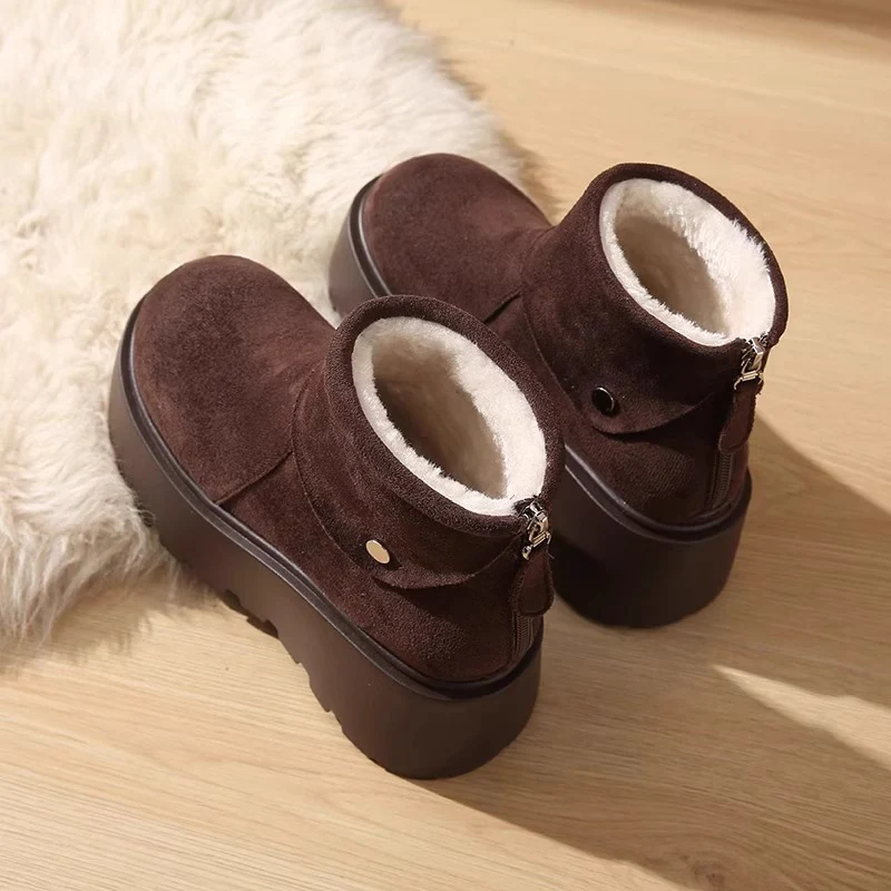 Damen Komfortable Winterstiefel mit kuscheligem Innenfutter und rutschfester Sohle Heidi Mode - Image 7