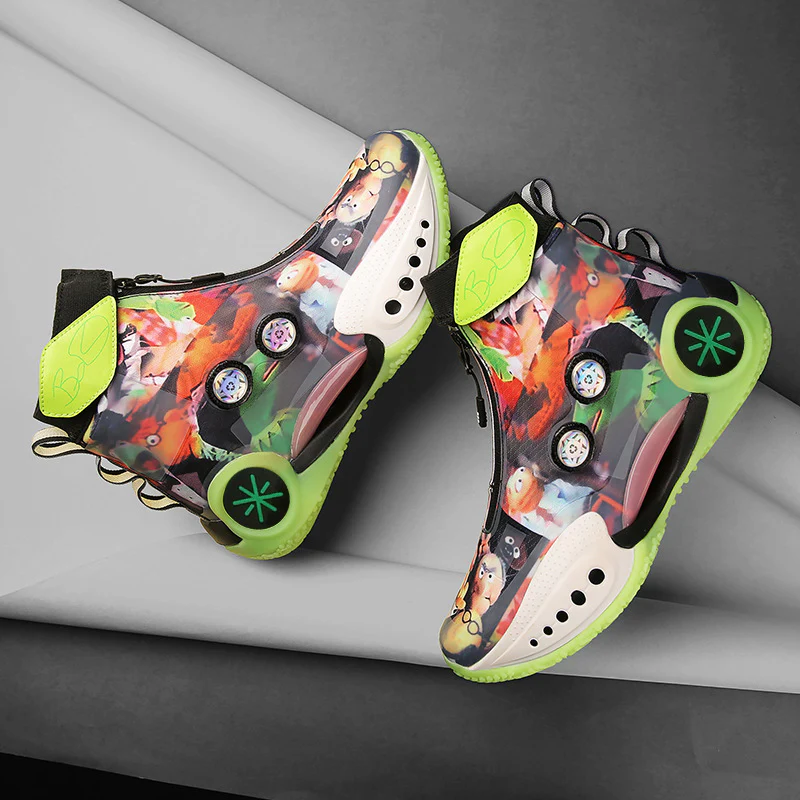 Damen Kreative Sportschuhe mit dynamischem Design Heidi Mode - Image 4