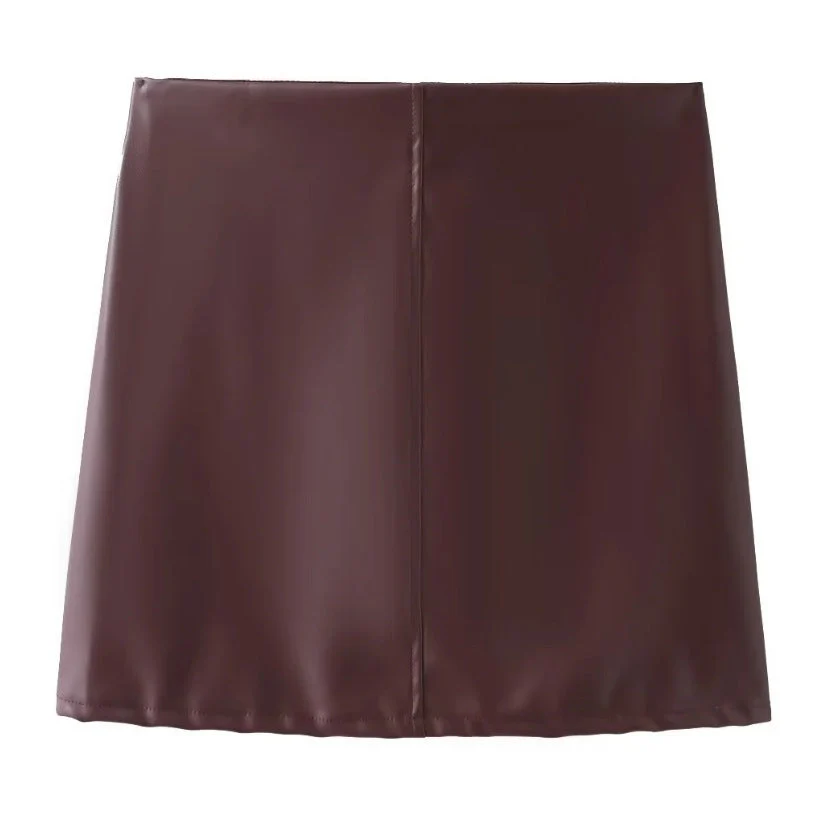Damen Kunstleder Hemdbluse Heidi-Mode - Image 5