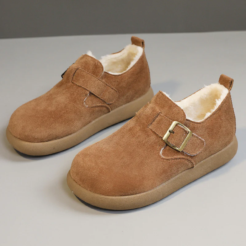 Damen kuschelige Clogs mit modischem Schnallenverschluss und weichem Innenfutter Heidi Mode - Image 2