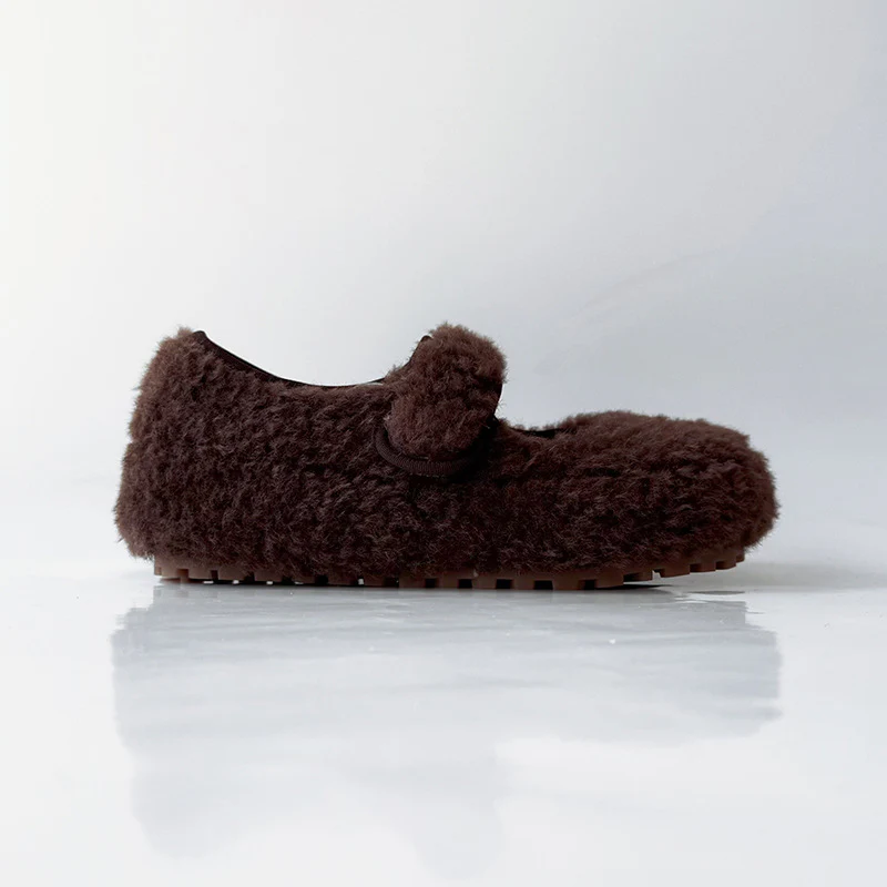 Damen Kuschelige Hausschuhe mit verstellbarem Riemen und weichem Innenfutter Heidi Mode - Image 7