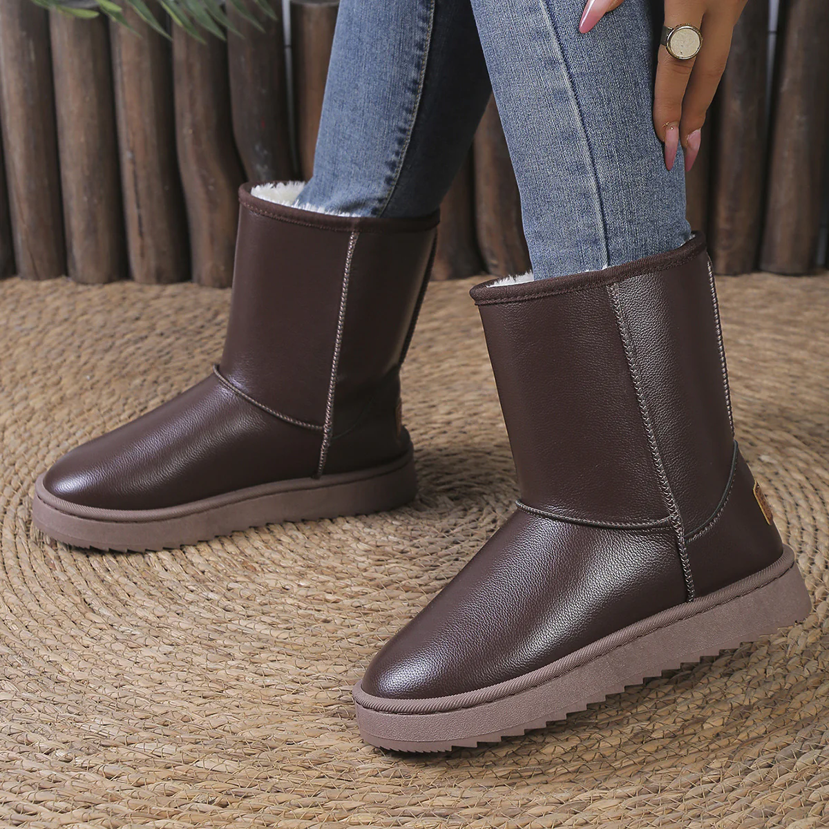 Damen Kuschelige Winterboots Heidi Mode - Image 4