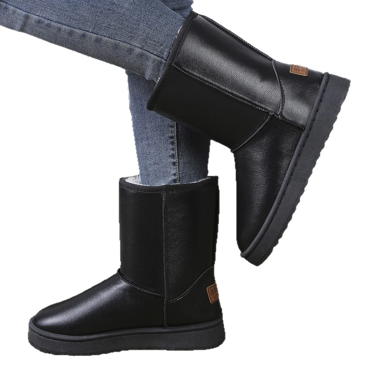 Damen kuschelige Winterboots mit warmem Innenfutter Heidi Mode - Image 5