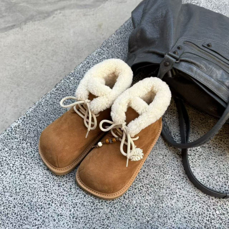 Damen Kuschelige Winterboots mit weichem Kunstfellkragen Heidi Mode - Image 8