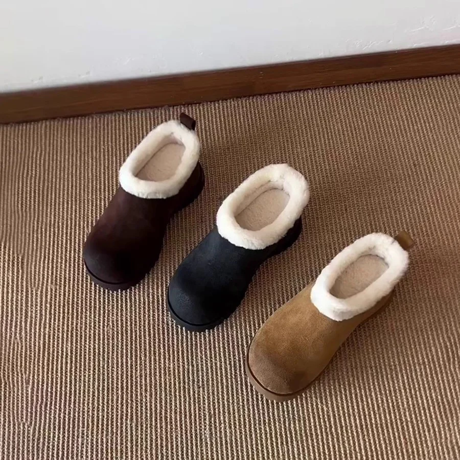 Damen kuschelige Winterclogs mit weichem Futter und rutschfester Sohle Heidi Mode - Image 3
