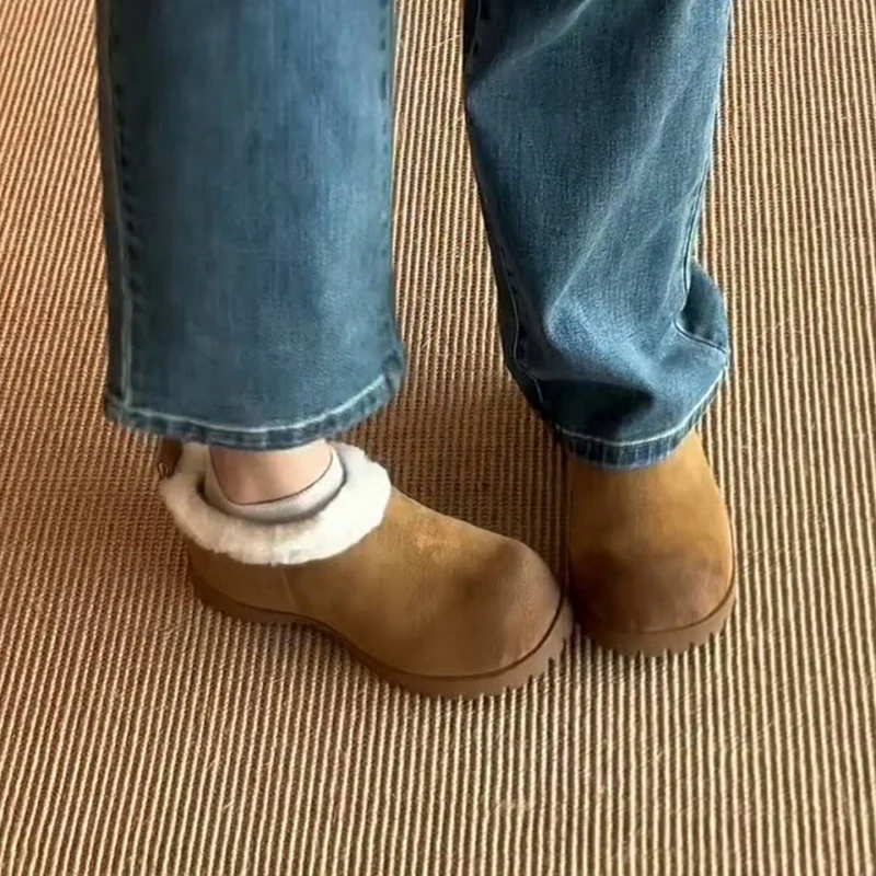 Damen kuschelige Winterclogs mit weichem Futter und rutschfester Sohle Heidi Mode - Image 6