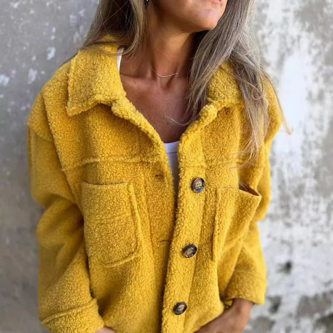 Damen Kuscheliger Fleece-Hemdjacke Heidi-Mode - Image 4