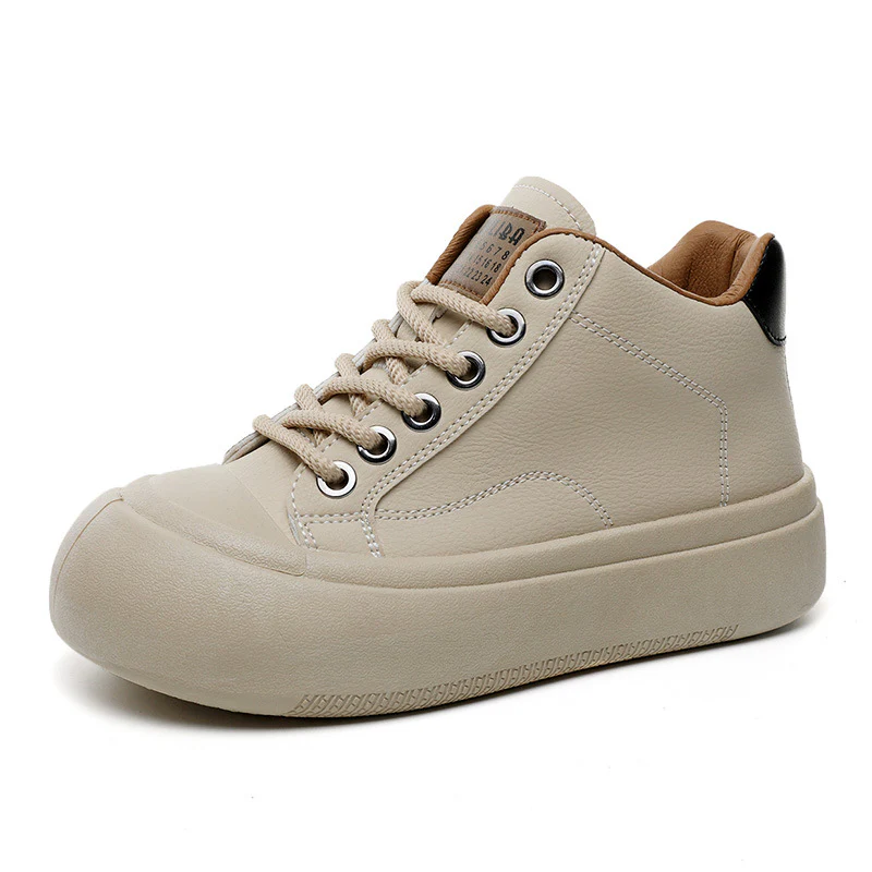 Damen lässige High-Top Sneakers mit dämpfendem Sohlenprofil und strapazierfähigem Obermaterial Heidi Mode - Image 5