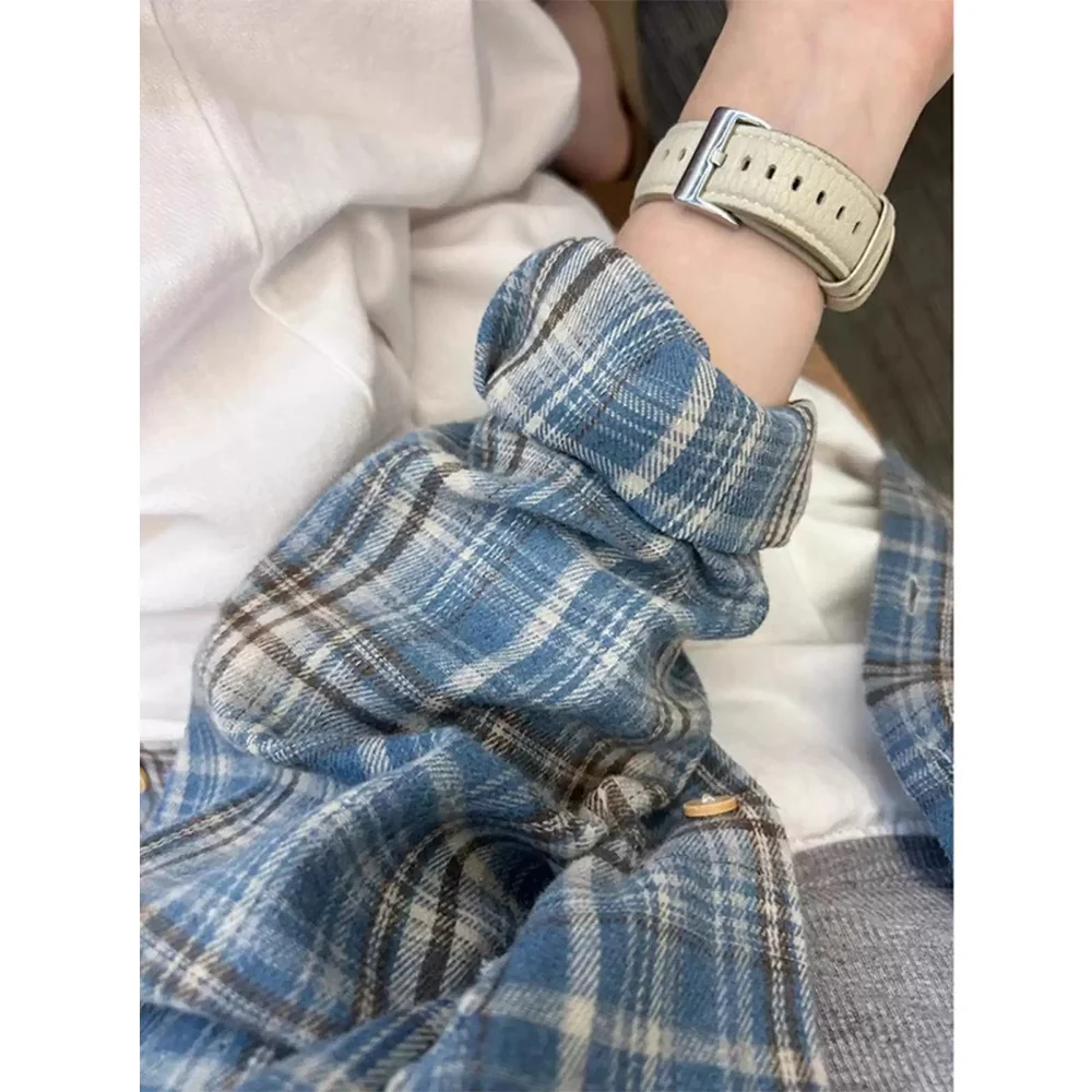 Damen lässige Karottenjeans mit weitem Bein und Oversized-Hemd Heidi-Mode - Image 3
